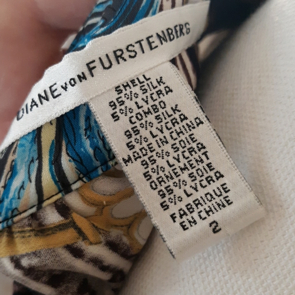 DVF blouse 2 - Picture 5 of 5